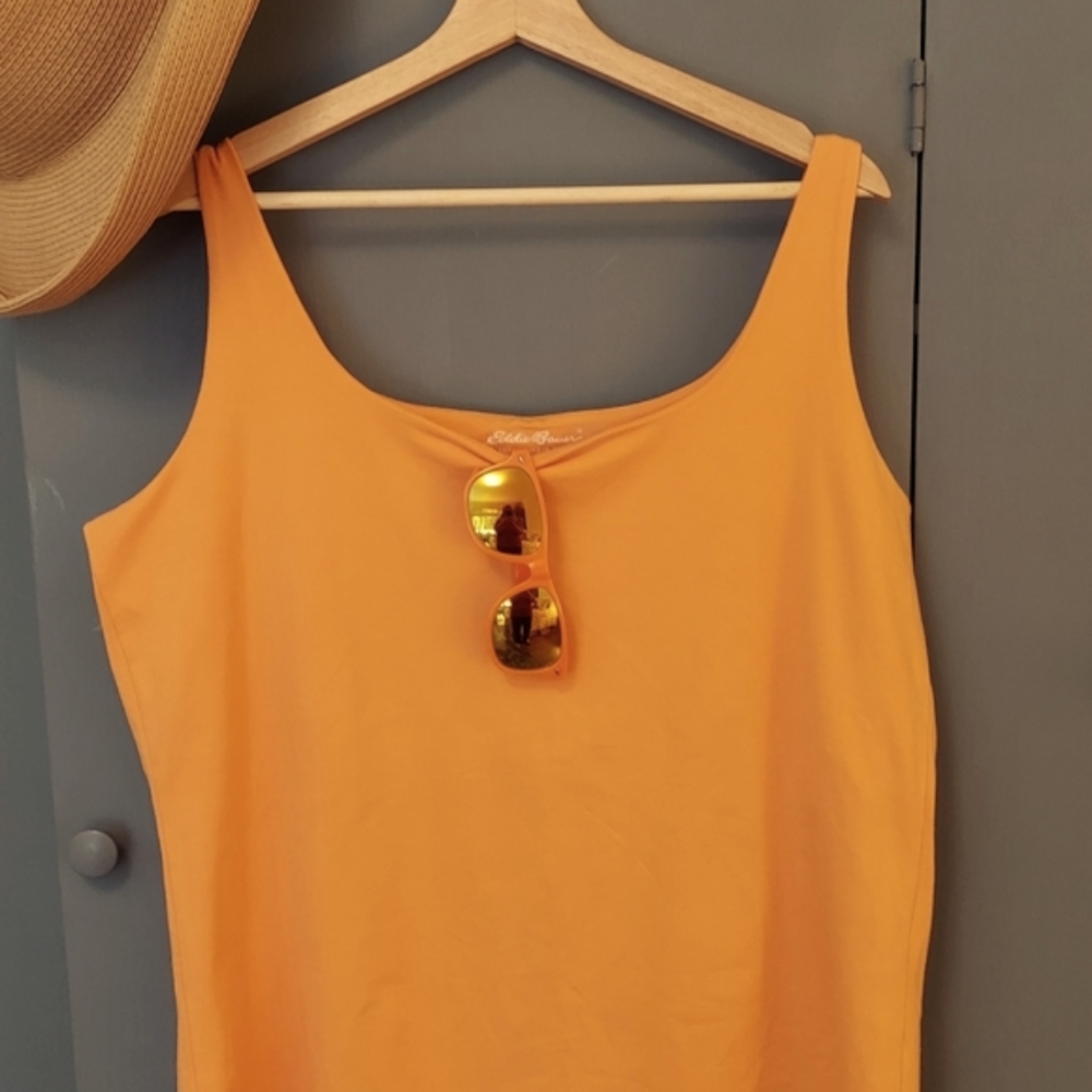 Eddie Bauer Women's Tank Top, Size XXL, Light Orange
